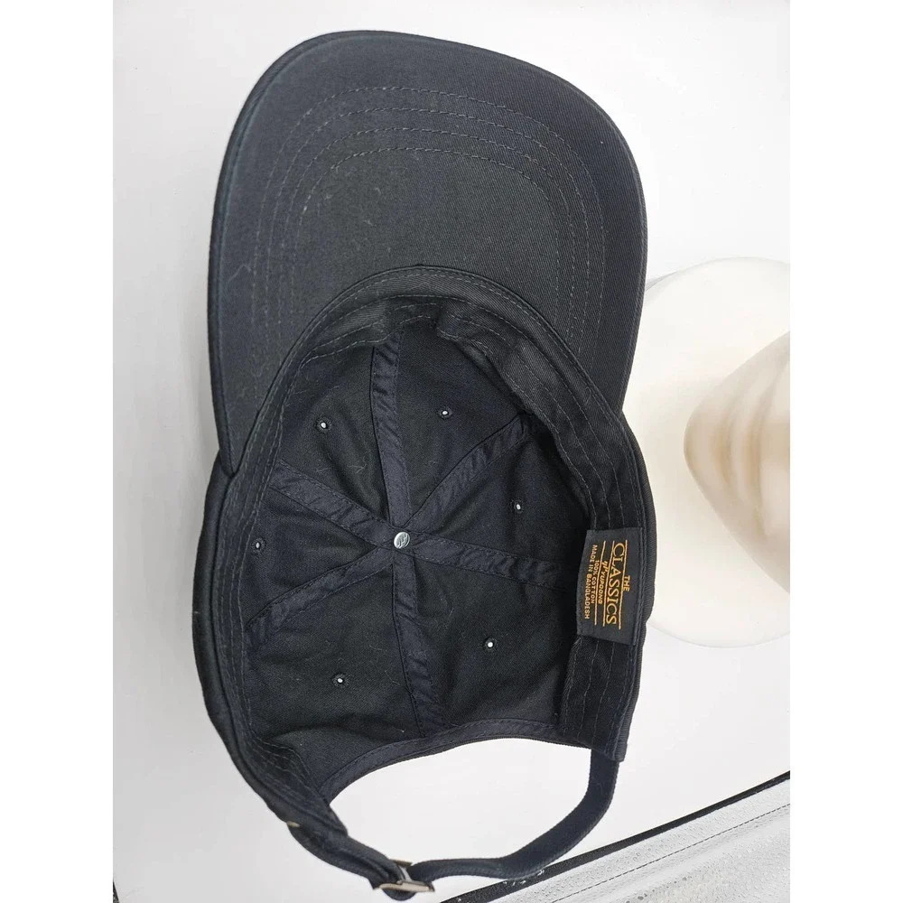 The Classics Mailbox Silhouette 100% Cotton Adjustable Cap Hat‎ Black White